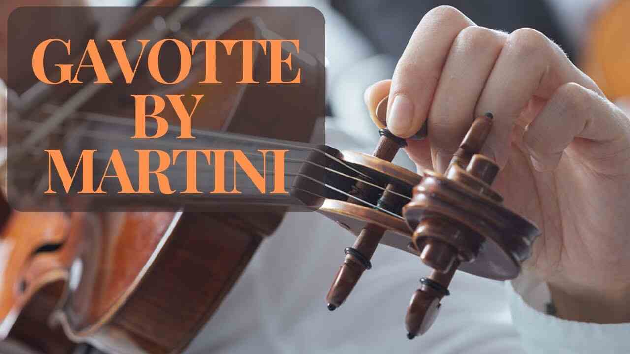 Gavotte by Martini violin